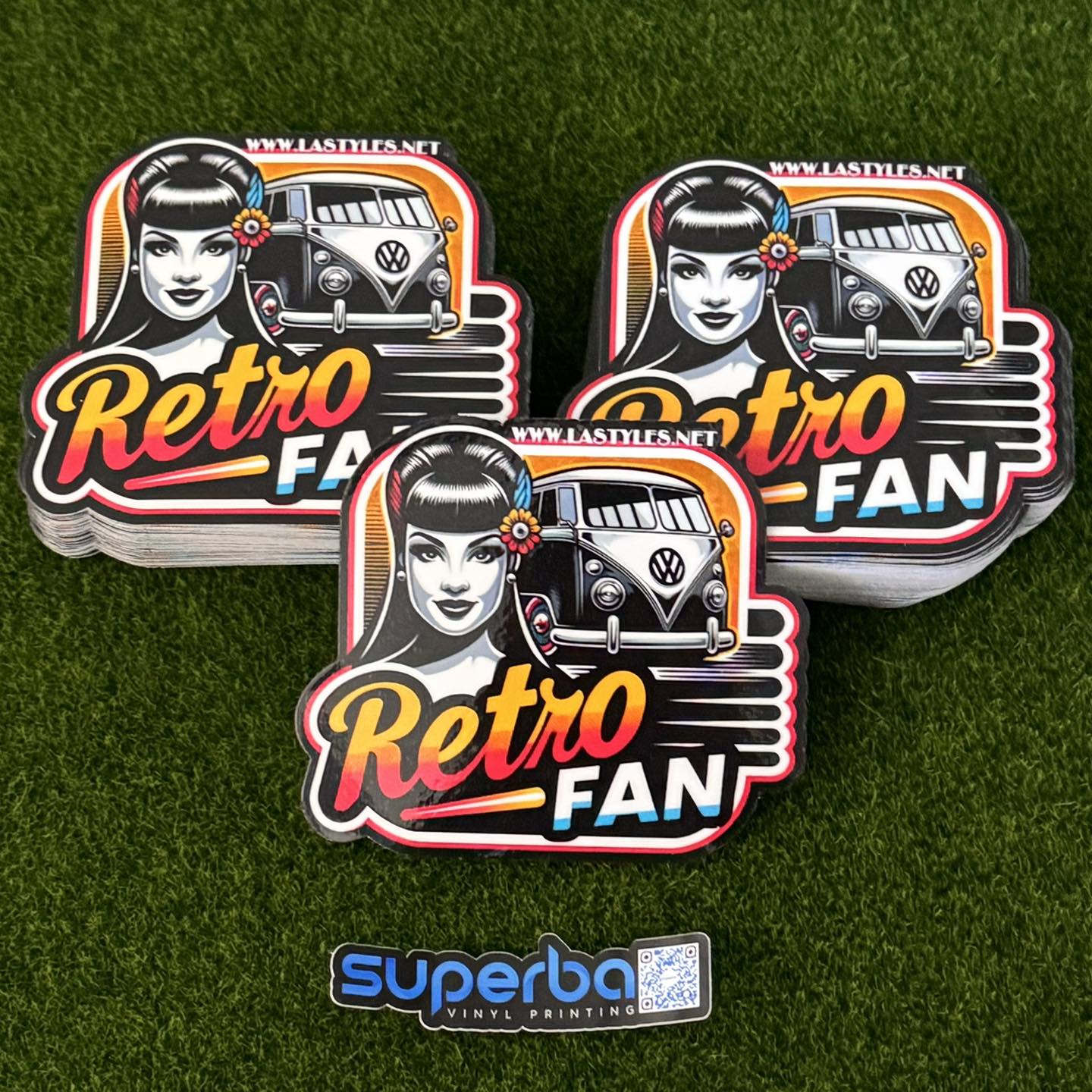 Out Logo Vinyl Sticker - 5 Inch Wide Black & White Decal | BOGO Deal