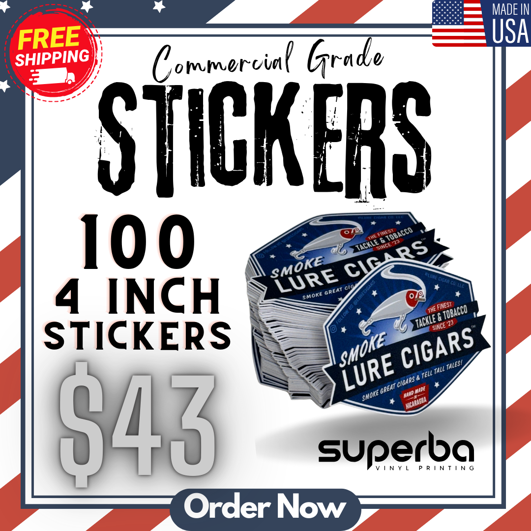 4 Inch Sticker Deal