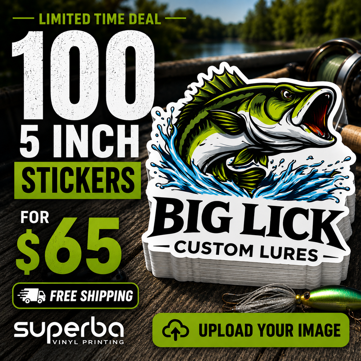 5inch Sticker Deal