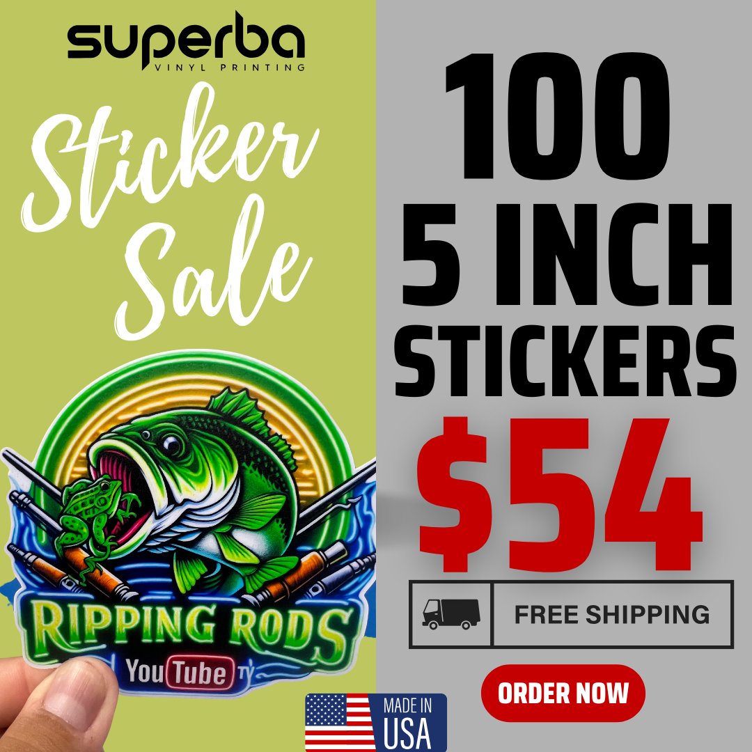 5 Inch Sticker Deal