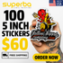 5inch Sticker Deal