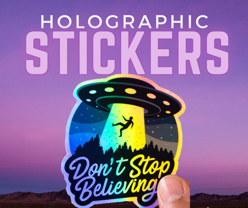 HOLOGRAPHIC STICKERS