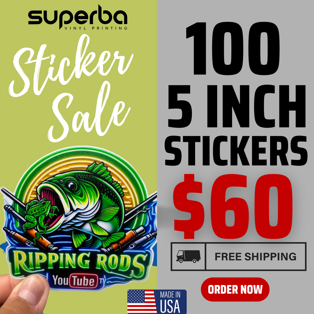 5 Inch Sticker Deal