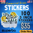 3 Inch Sticker Deal
