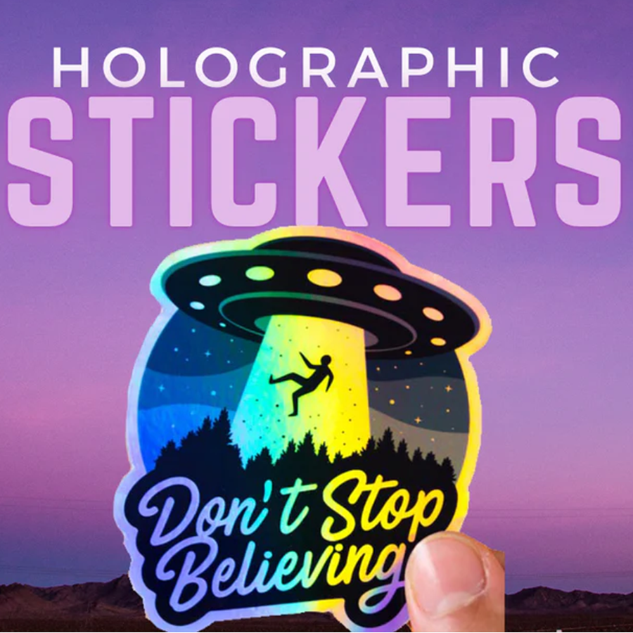 HOLOGRAPHIC STICKERS